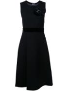 P.a.r.o.s.h. 'ryan' Dress, Women's, Size: Large, Black, Viscose/wool