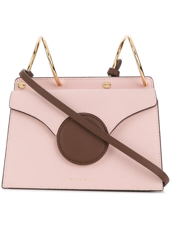 Danse Lente Colour Blocked Mini Bag - Pink & Purple