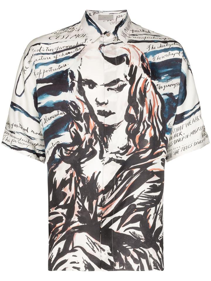 Dior Homme X Raymond Pettibon Mona Lisa Print Shirt - 970