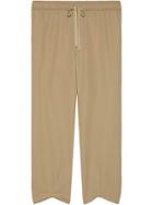 Gucci Ankle Slits Track Bottoms - Neutrals