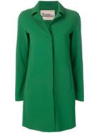 Herno Classic Single-breasted Coat - Green