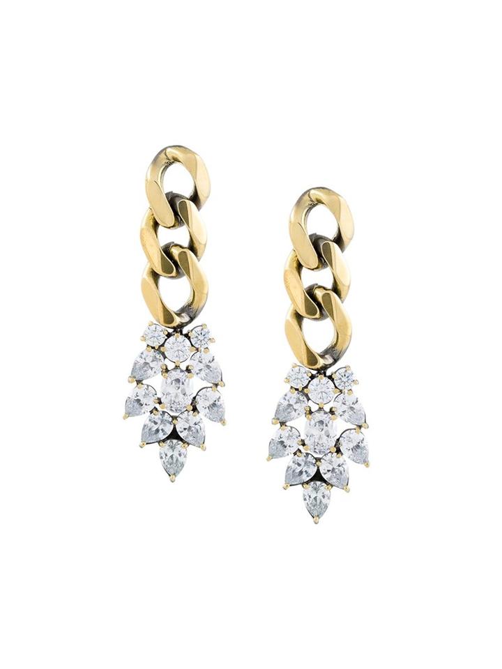 Iosselliani 'white Eclipse Memento' Earrings, Women's