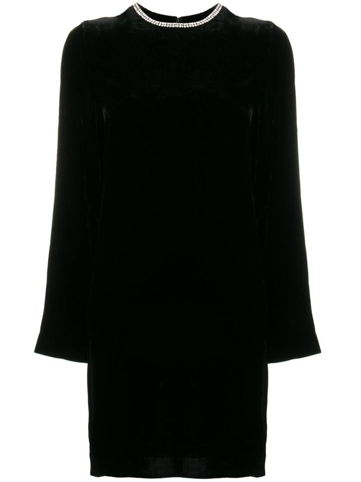 Mcq Alexander Mcqueen Embellished Dress - Black