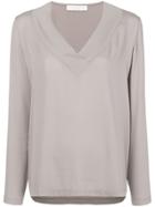 Fabiana Filippi V-neck Blouse - Neutrals