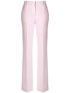 Victoria Victoria Beckham Straight-leg Tailored Trousers - Pink &