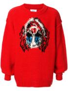 Doublet Chunky Knit Jumper - Red