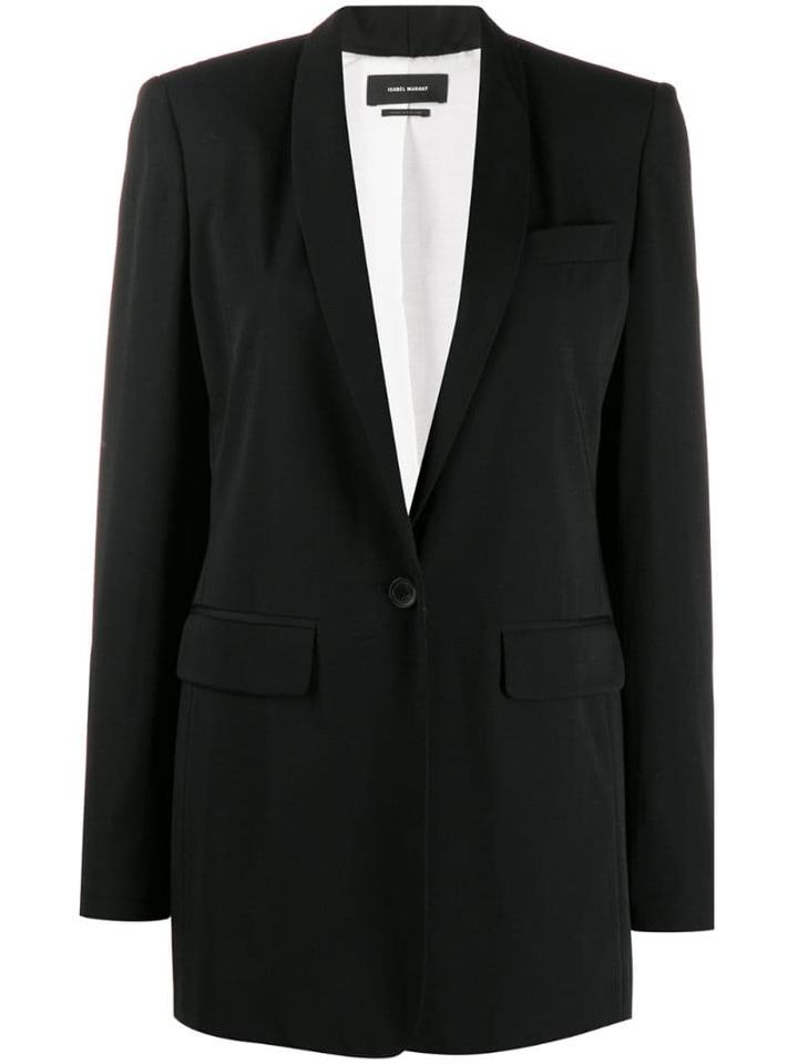 Isabel Marant Single Button Blazer - Black