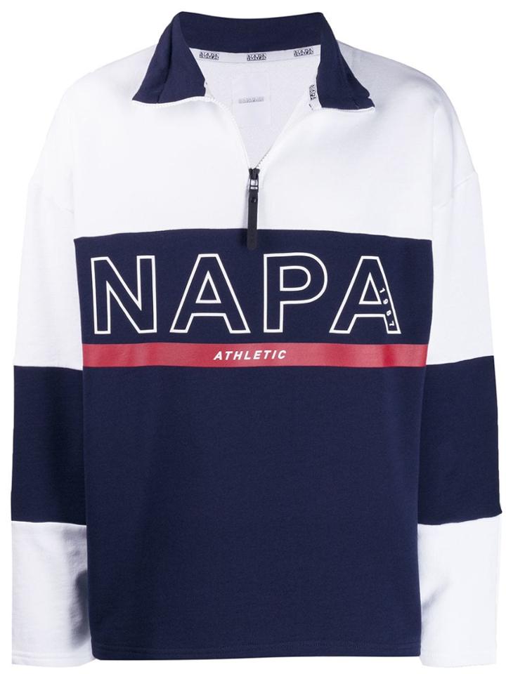 Napa By Martine Rose Logo Pullover Fleece - White