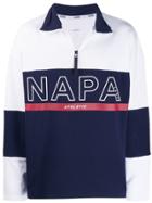 Napa By Martine Rose Logo Pullover Fleece - White