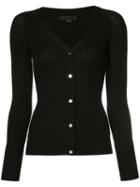 Alexander Wang Knitted Cardigan, Women's, Size: Medium, Black, Cotton