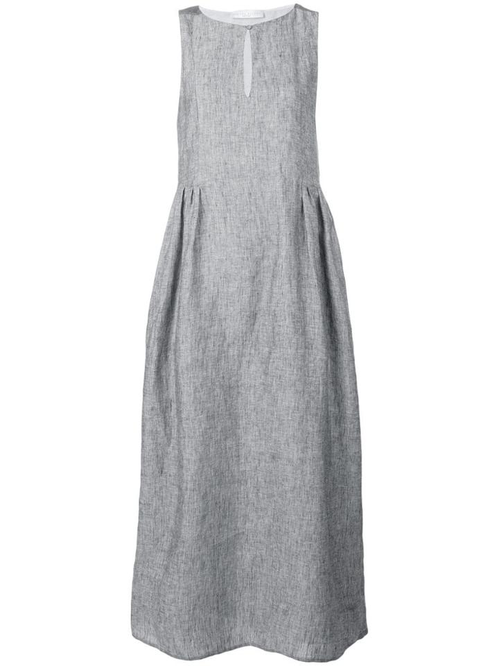 Fabiana Filippi Long Sleeveless Dress - Grey