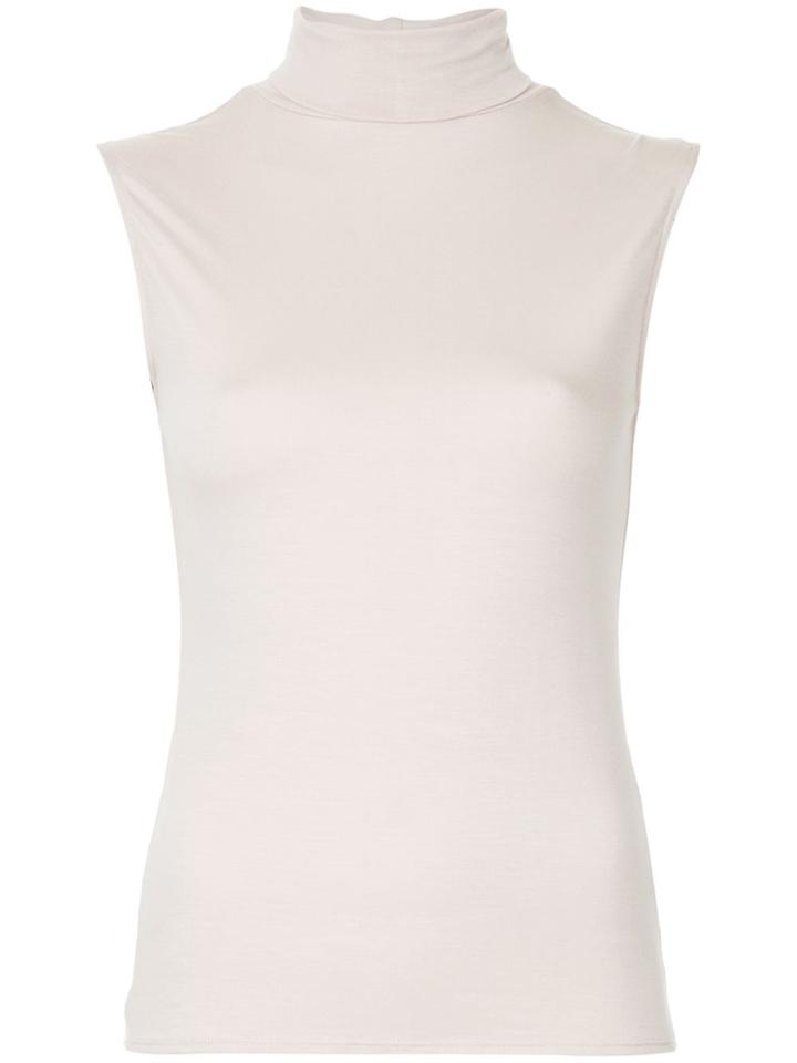 Layeur Roll Neck Top - Pink & Purple
