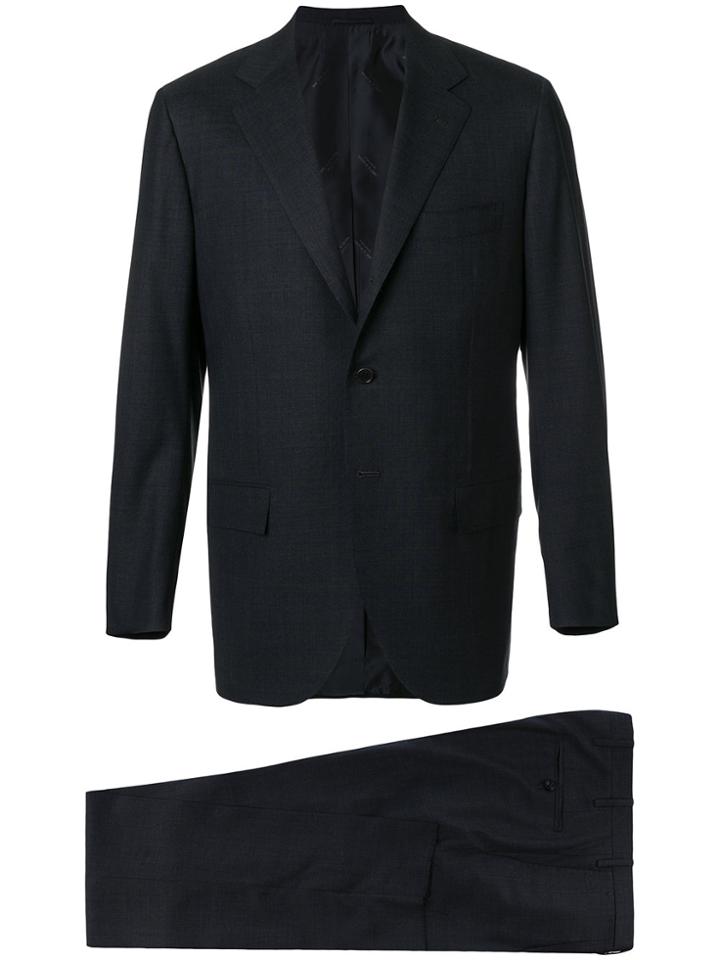 Kiton Straight-fit Suit - Grey