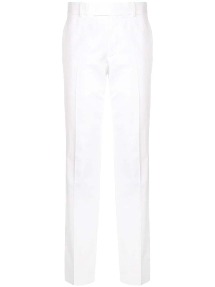 Helmut Lang Slim Trousers - White