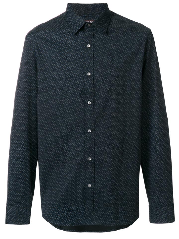 Michael Kors Patterned Shirt - Blue