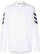 Neil Barrett - Arrow Print Sleeve Shirt - Men - Cotton - 41, White, Cotton