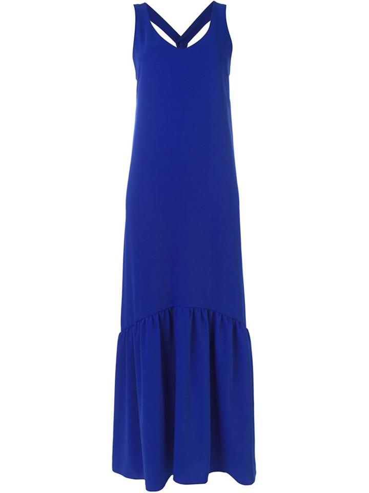 P.a.r.o.s.h. Panter Dress, Women's, Blue, Polyester