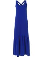 P.a.r.o.s.h. Panter Dress, Women's, Blue, Polyester