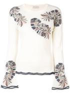 Etro Paisley Knitted Jumper - Neutrals