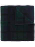 Bally Tartan Knit Scarf - Multicolour