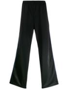 Balenciaga Stripe Tracksuit Pants - Black