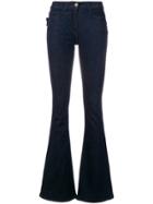Edward Achour Paris Skinny-fit Flared Jeans - Blue