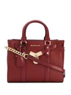 Michael Michael Kors Hamilton Legaccy Tote Bag - Red