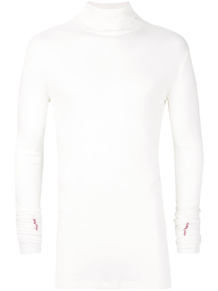Yang Li Roll Neck Sweatshirt - White