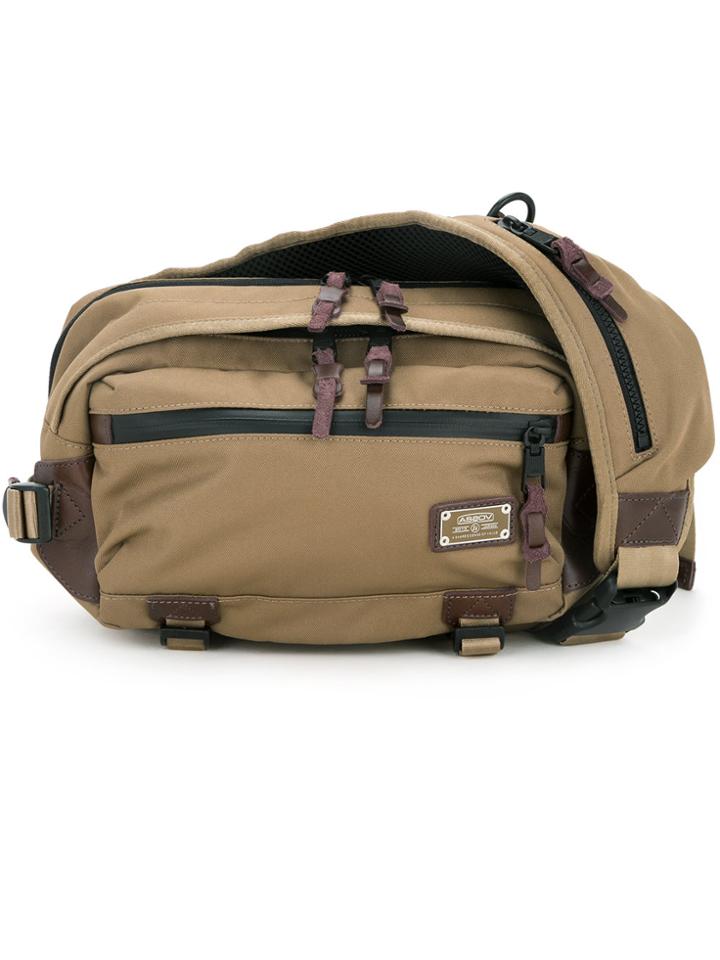 As2ov Small Cordura Dobby 305d Body Bag - Brown