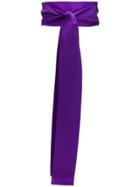 Sara Roka Tie Detail Belt - Purple