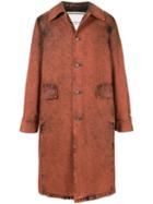 Wooyoungmi Denim Coat - Orange