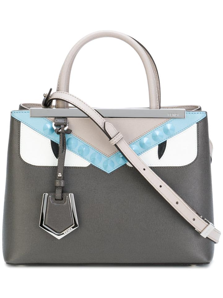 Fendi Small 2jours Tote - Grey