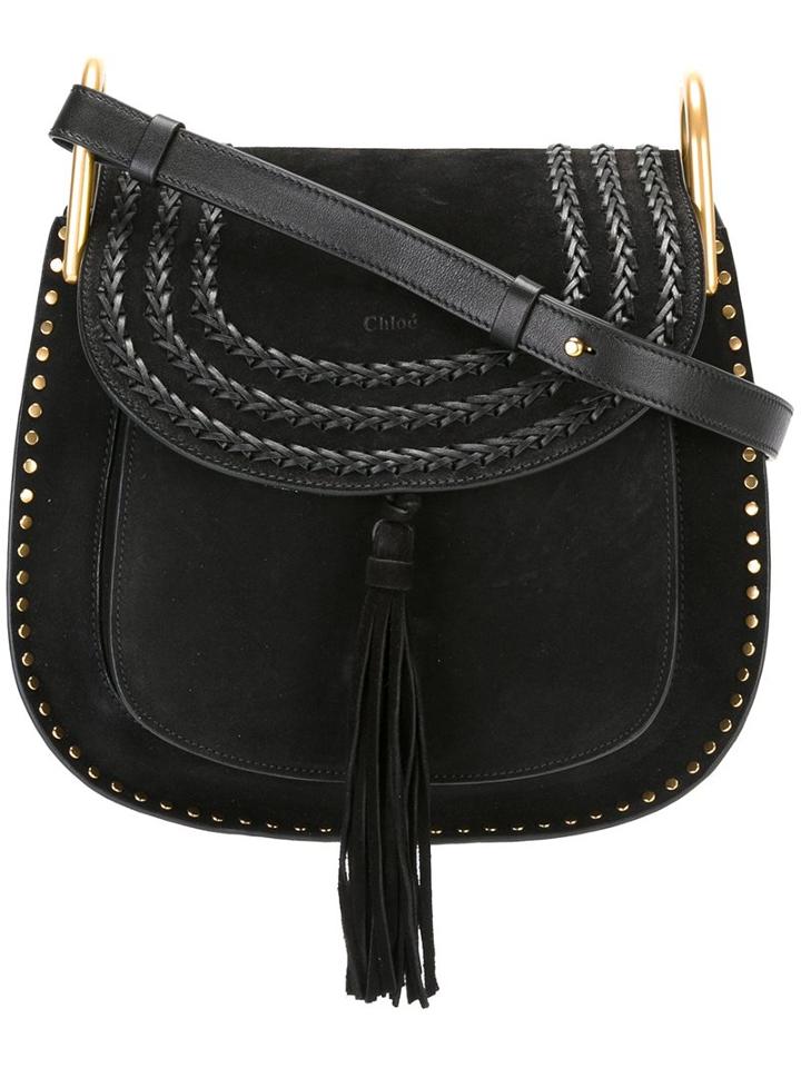 Chloé 'hudson' Shoulder Bag, Women's, Black