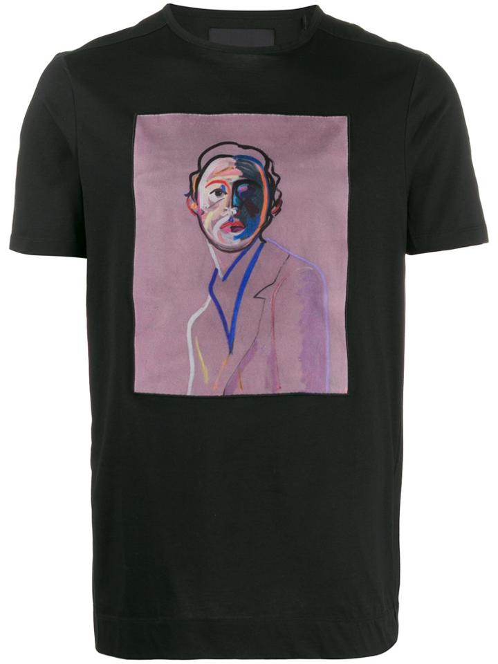Limitato Homme 49 Graphic Print T-shirt - Black