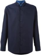 Etro Classic Shirt, Men's, Size: 44, Blue, Cotton