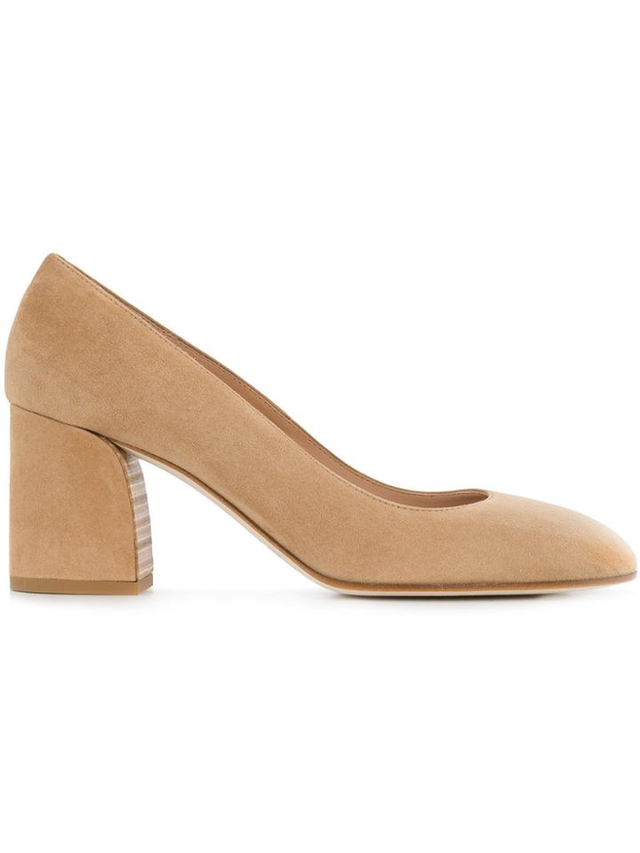 Tod's Block Heel Pumps - Metallic