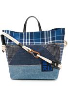 Etro Patchwork Tote - Brown