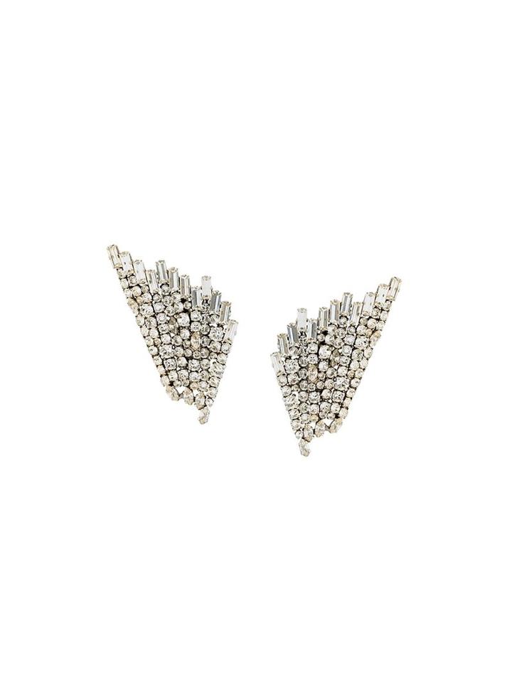 Saint Laurent Cocktail Wing Earrings