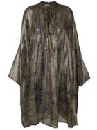 Mes Demoiselles Cyclamen Shirt Dress - Multicolour