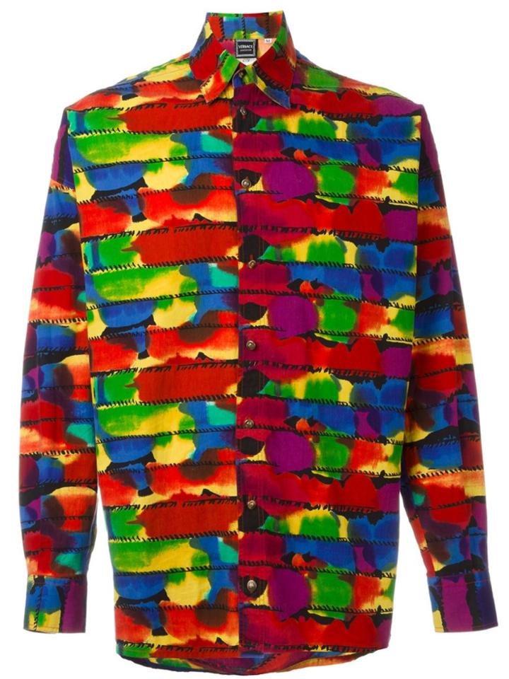 Versace Vintage Jean Couture Shirt - Multicolour