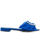 Alexandre Vauthier Lola Flat Sandals - Blue