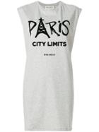 Être Cécile Paris City T-shirt Dress - Grey