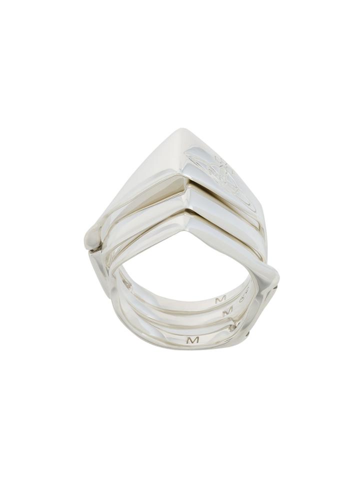 Vivienne Westwood Armour Ring - Metallic