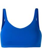 Perfect Moment Cutout Sports Bra - Blue