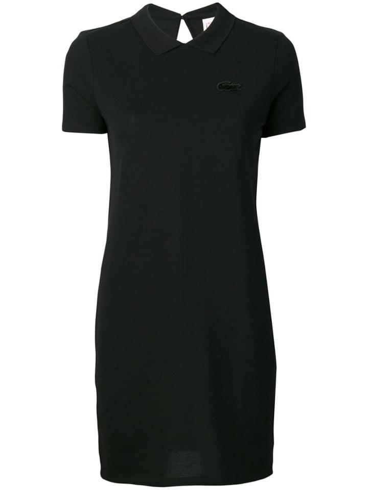 Lacoste Live Fitted Shirt Dress - Black