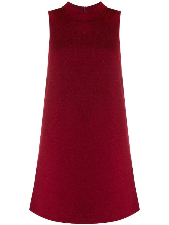 L'autre Chose Sleeveless Shift Dress - Red