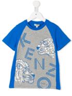 Kenzo Kids Logo Print T-shirt, Boy's, Size: 6 Yrs, Blue