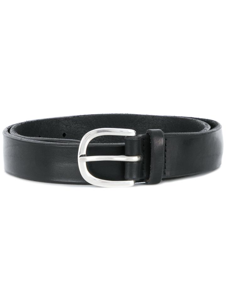 Orciani Classic Narrow Belt - Black