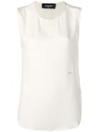 Dsquared2 Sleeveless Blouse - Neutrals