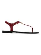Dolce & Gabbana Thong Sandals - Red